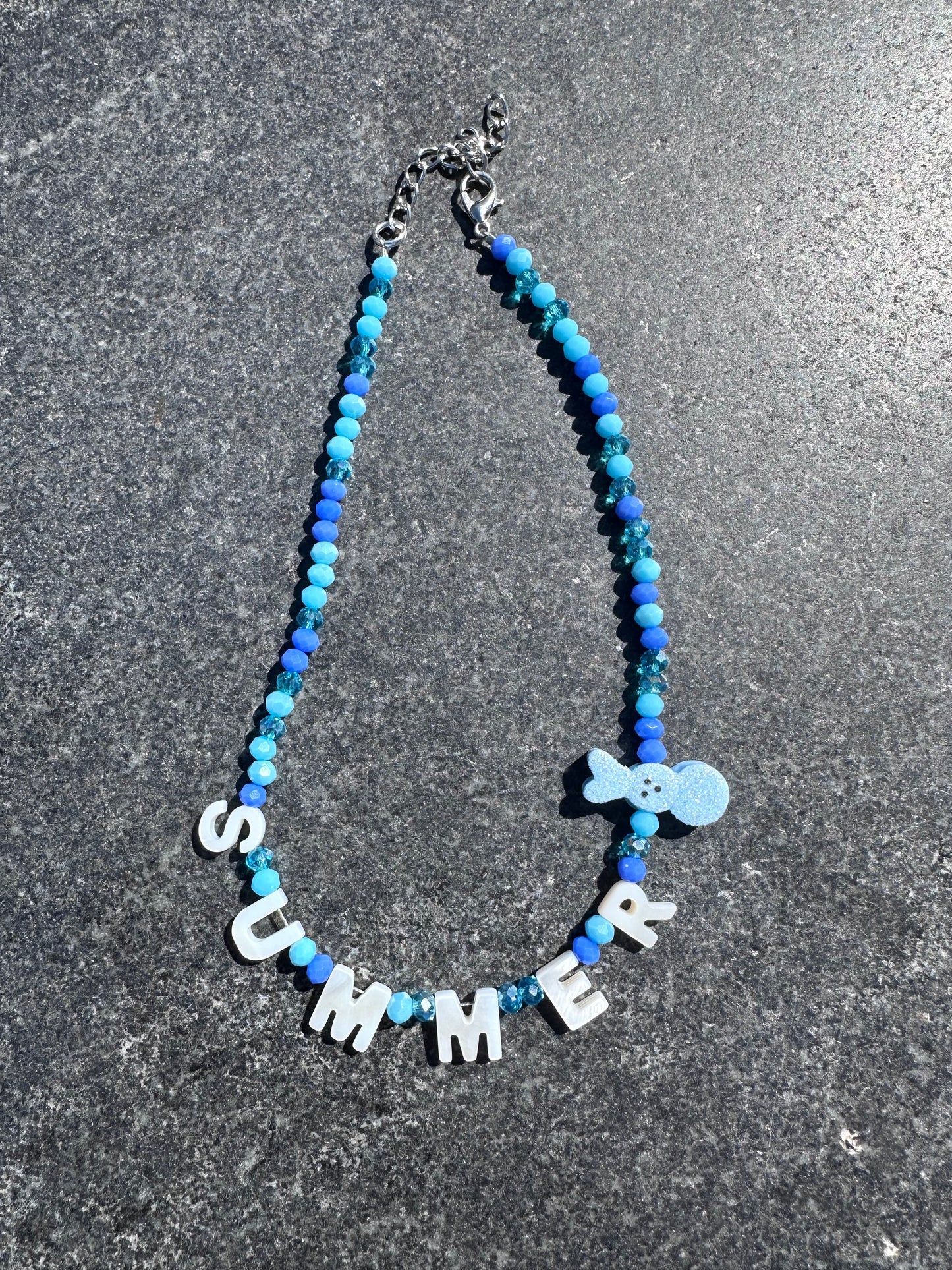 Peep Gemstone Choker