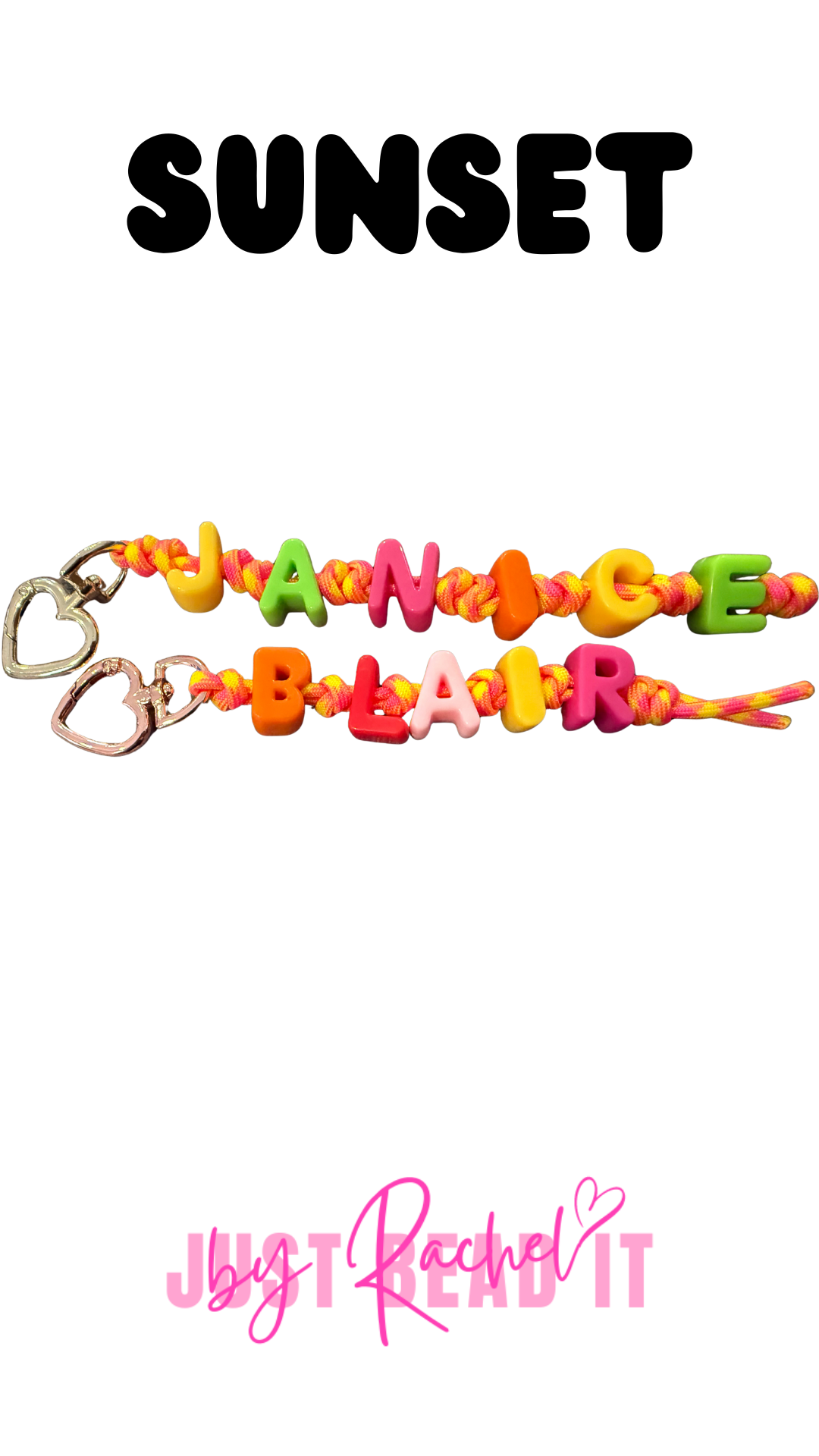 Custom name Keychains/bag chains