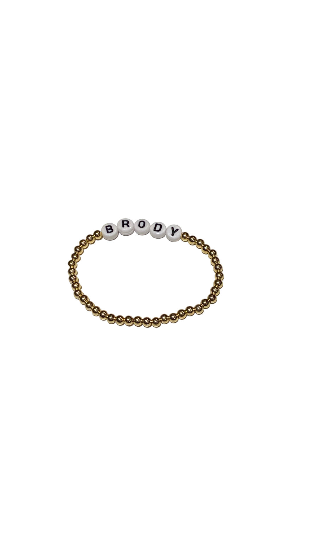 4mm 14k Gold Filled Beaded Bracelets - Custom! INFLUENCER FAVORITE