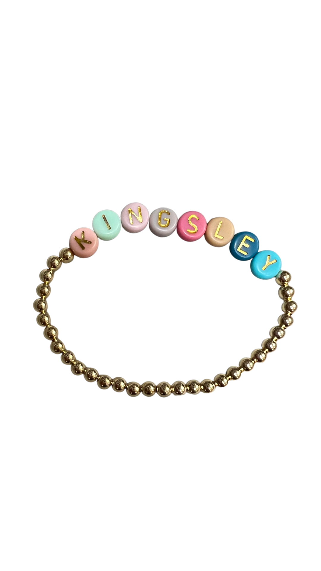 4mm 14k Gold Filled Beaded Bracelets - Custom! INFLUENCER FAVORITE