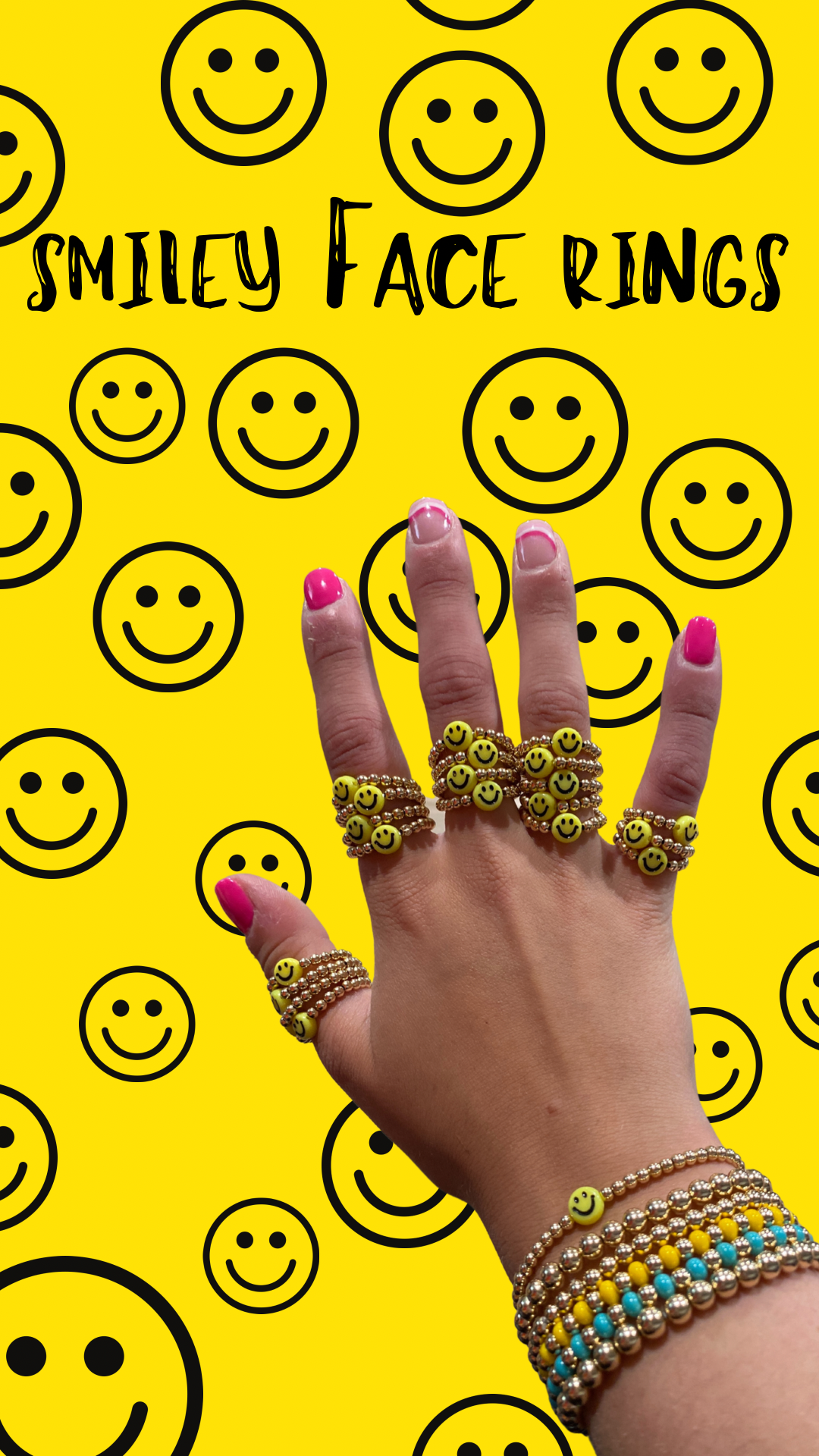 Smiley Face Ring