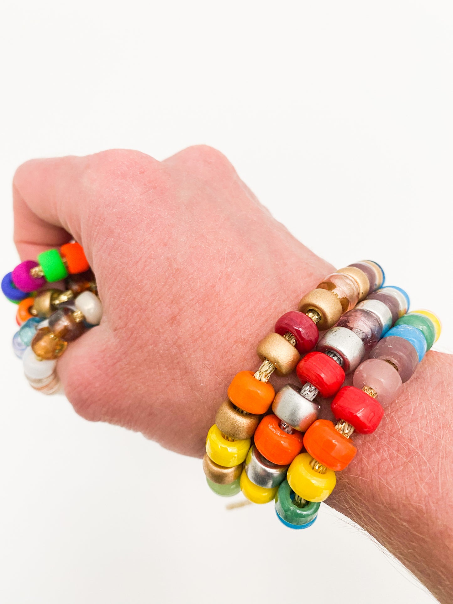 Morgan Bracelets - BEST SELLER! (Czech Glass Pony Beads)