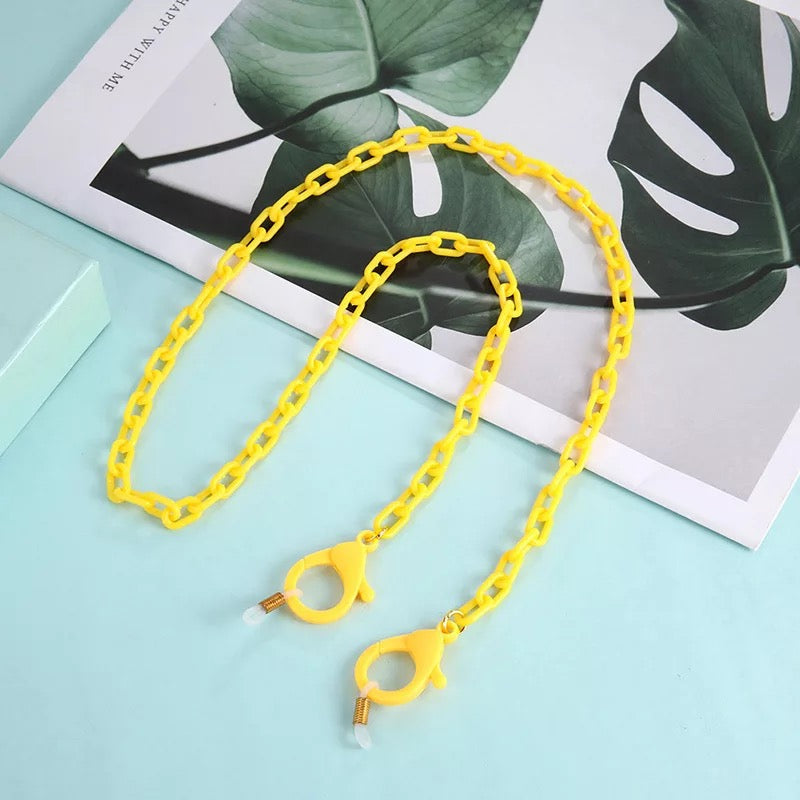 acrylic link bag chain