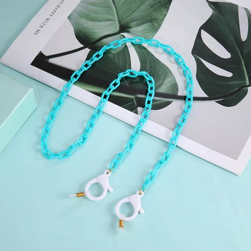 acrylic link bag chain