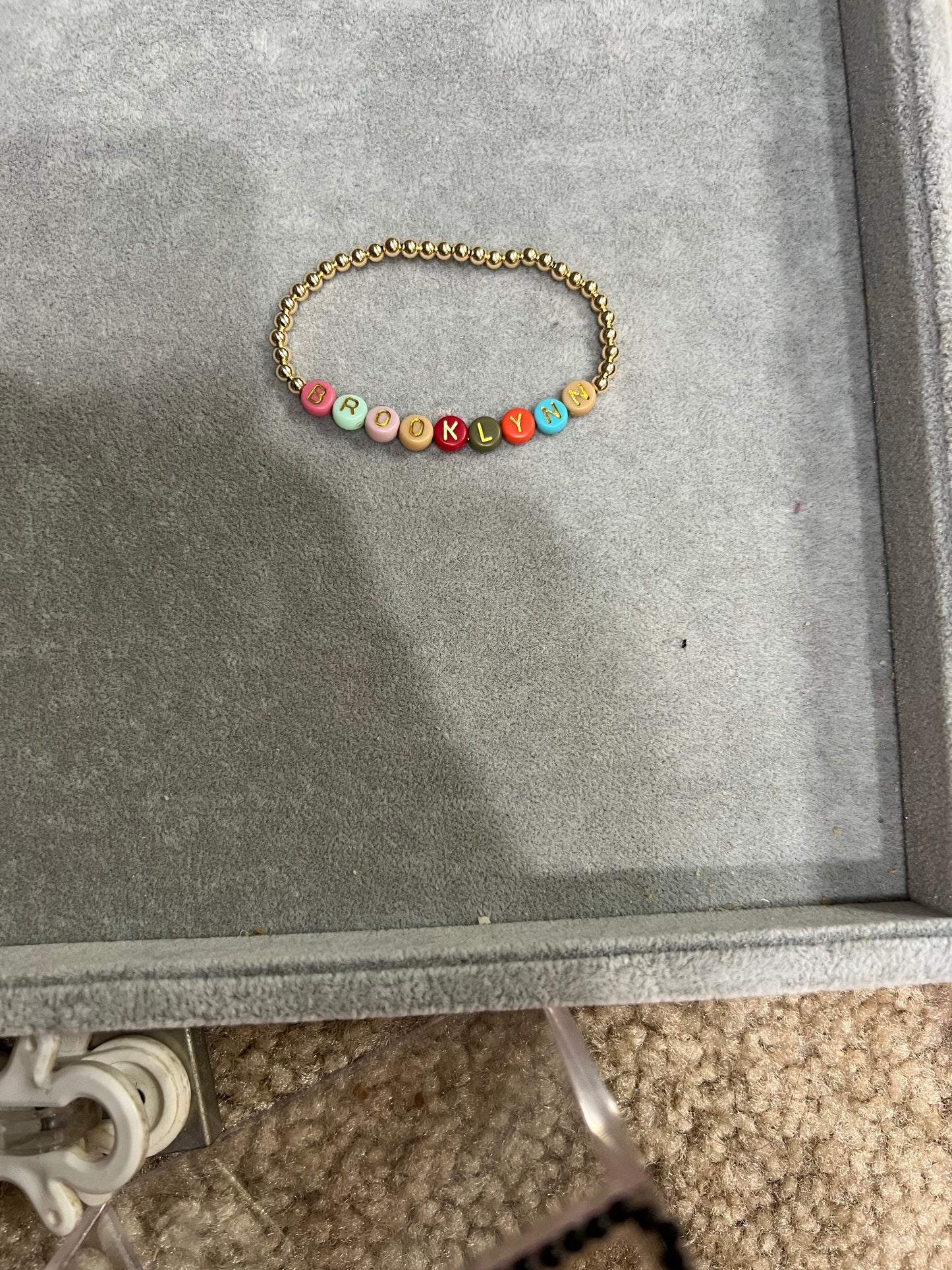 4mm 14k Gold Filled Beaded Bracelets - Custom! INFLUENCER FAVORITE