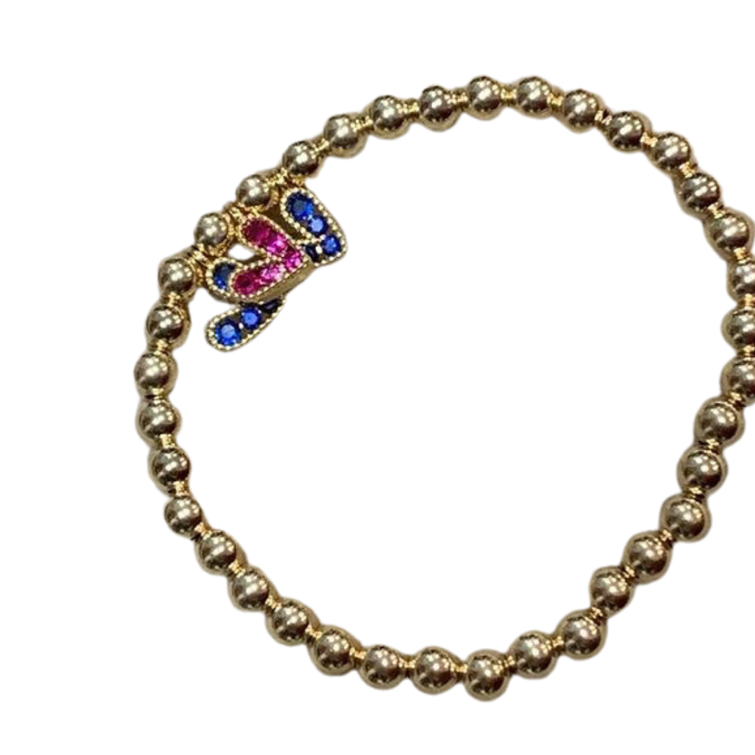 Heart Charm Bracelet