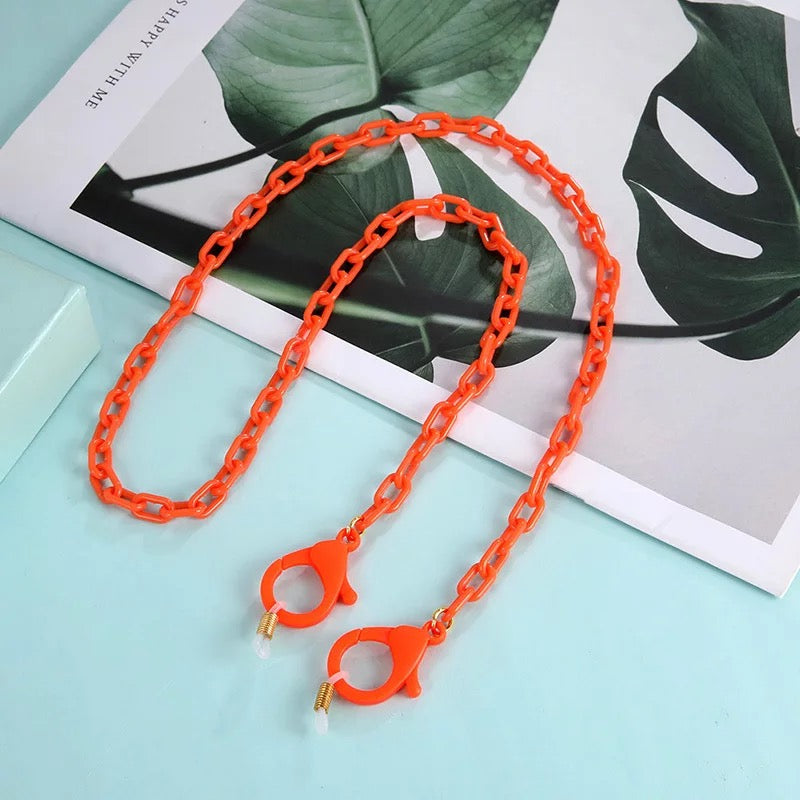 acrylic link bag chain
