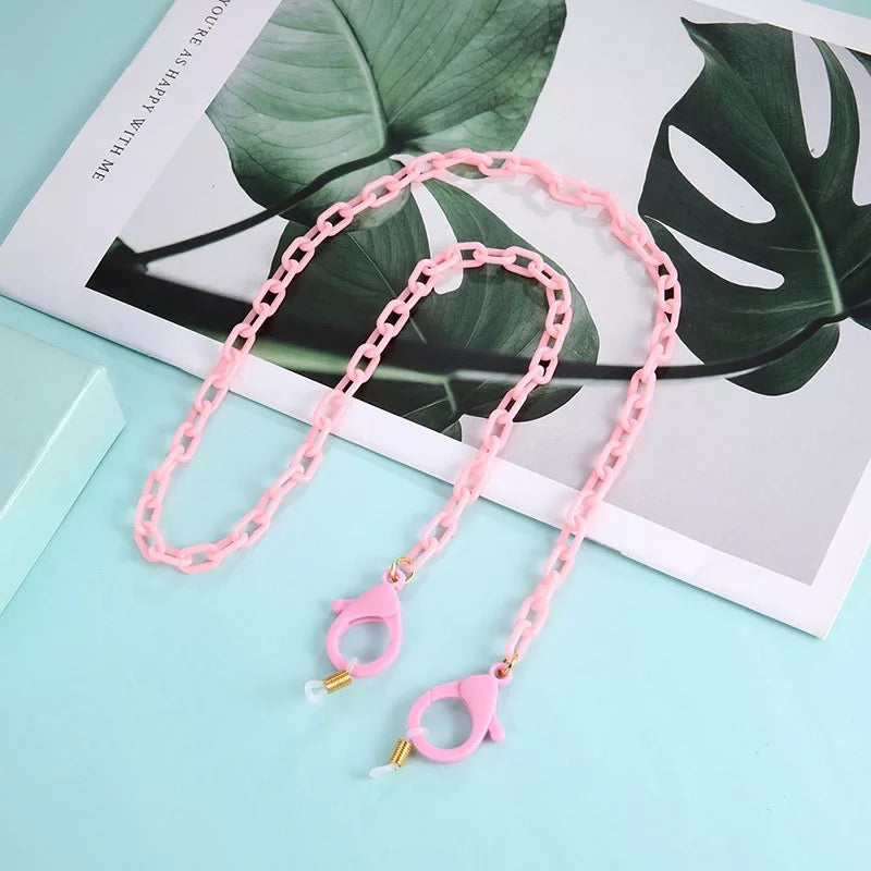 acrylic link bag chain