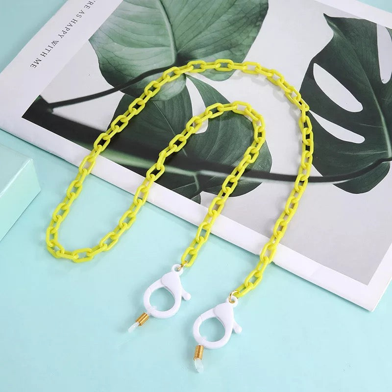 acrylic link bag chain