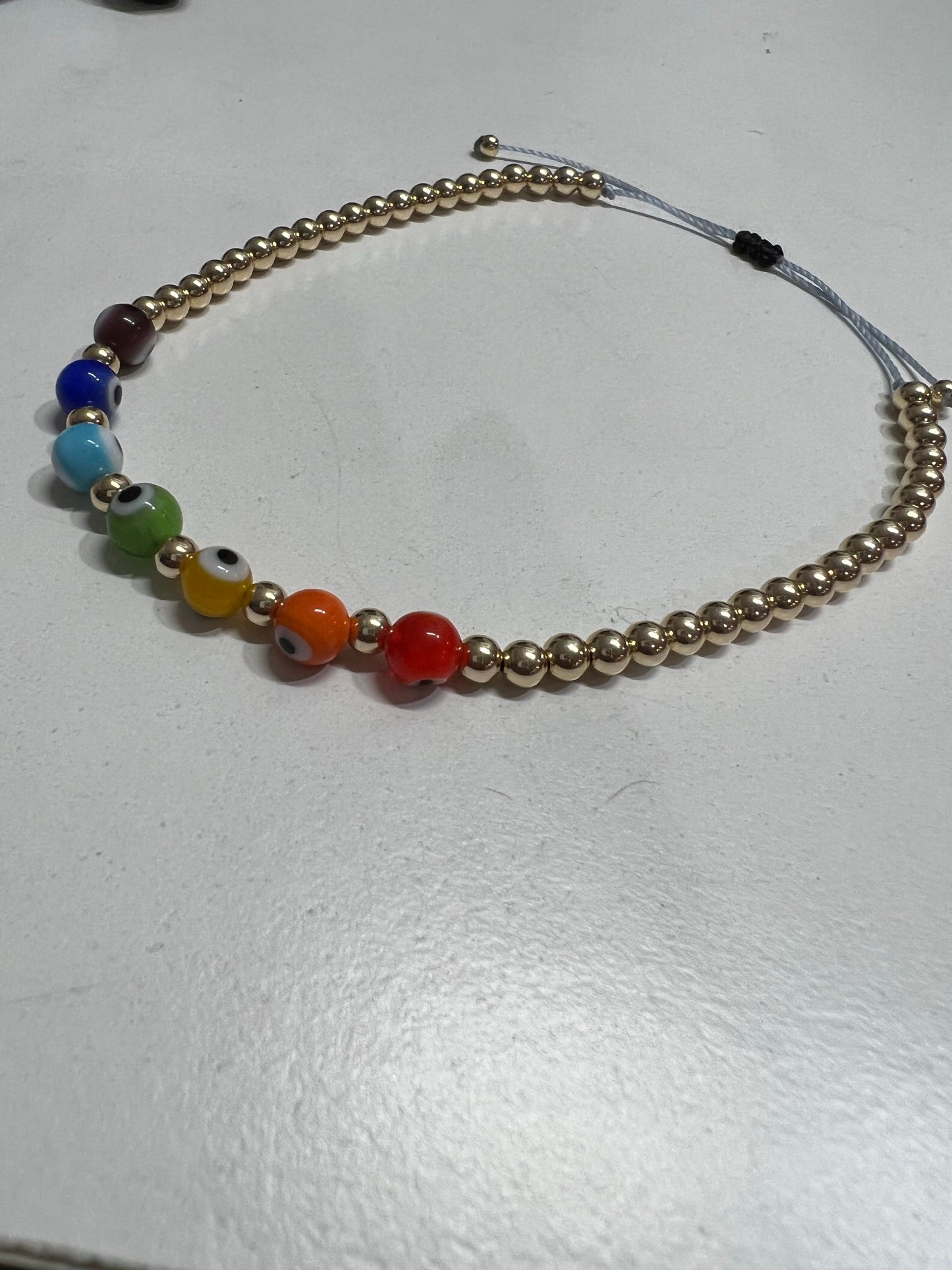 Adjustable Gold Filled Bracelet or Anklet