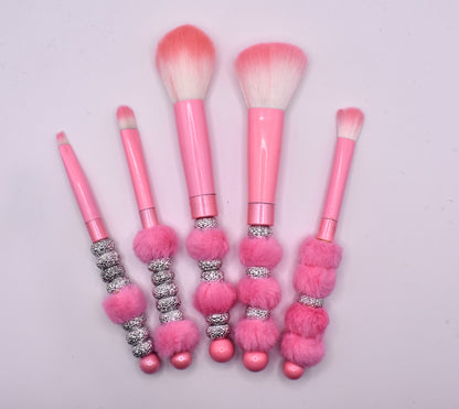 Beaded Makeup Brushes