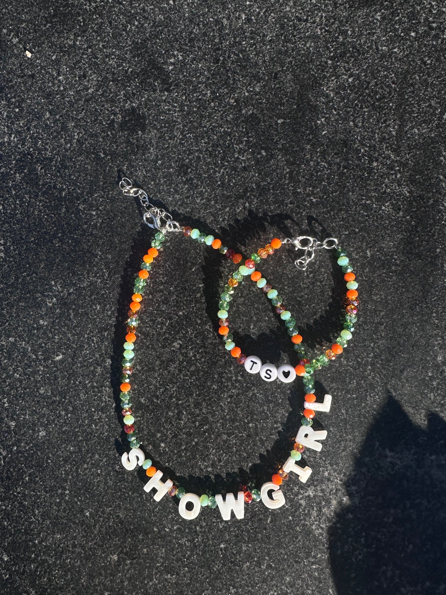 Taylor Swift Necklace and Bracelet