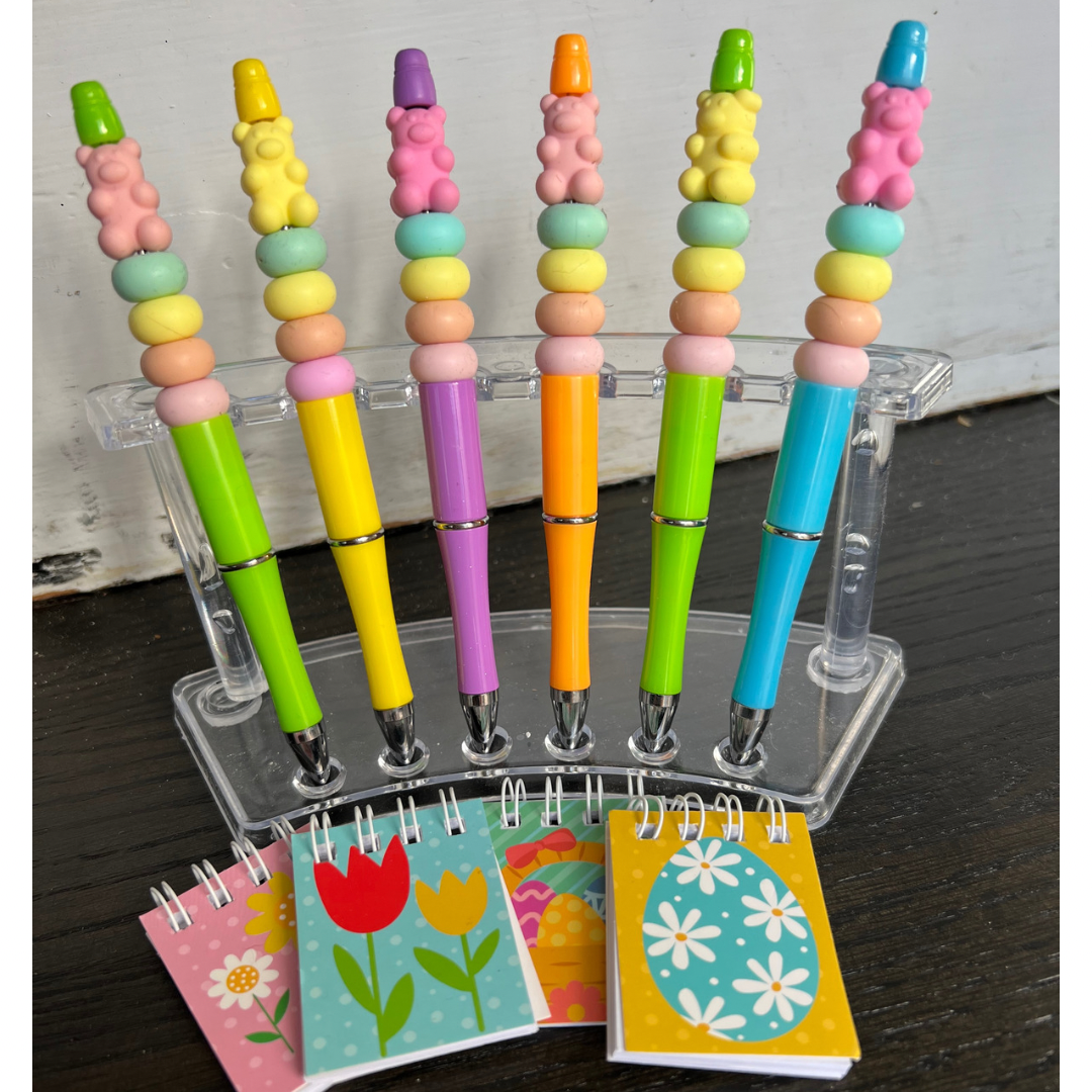 Beaded Pen- Pastel Gummy Bear – Just Bead It By Rachel, LLC