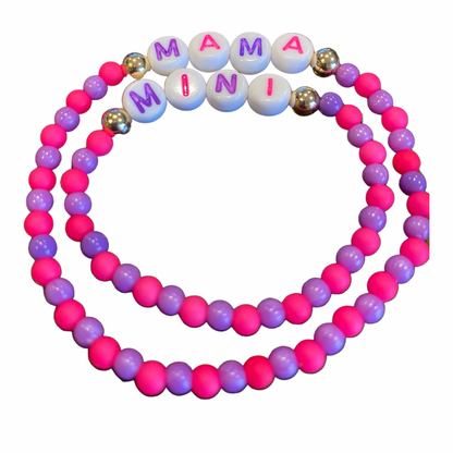 Mama + mini bracelet