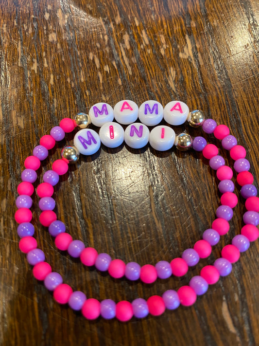 Mama + mini bracelet