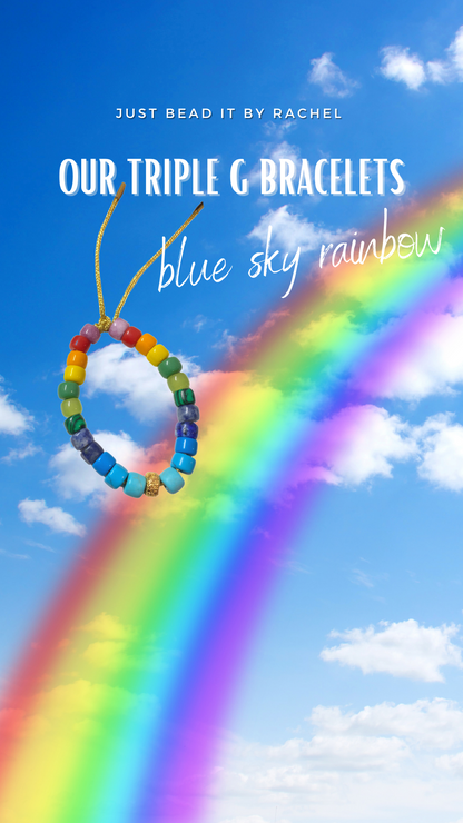 Blue Sky Rainbow Triple G